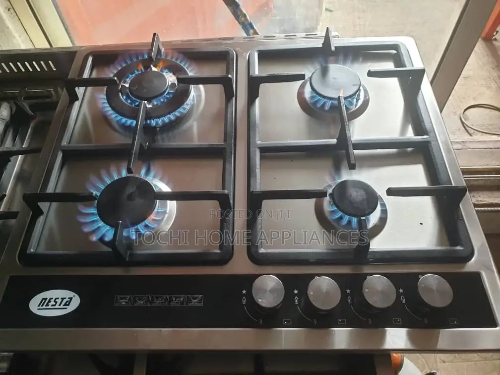 Inbuilt 4 Burner Gas Cooker