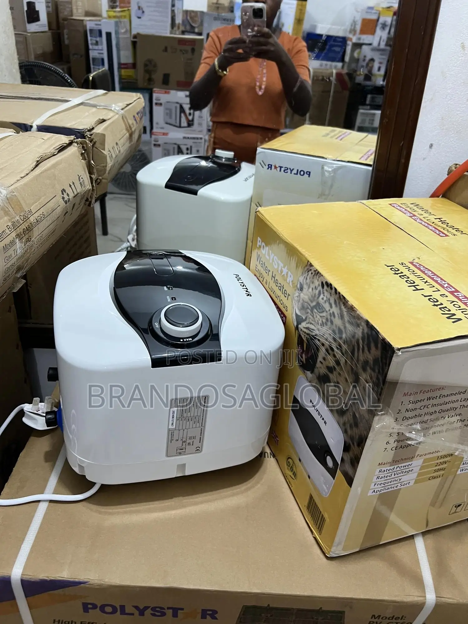 Pv-Jy10lwh Polystar Water Heater – Compact and Reliable