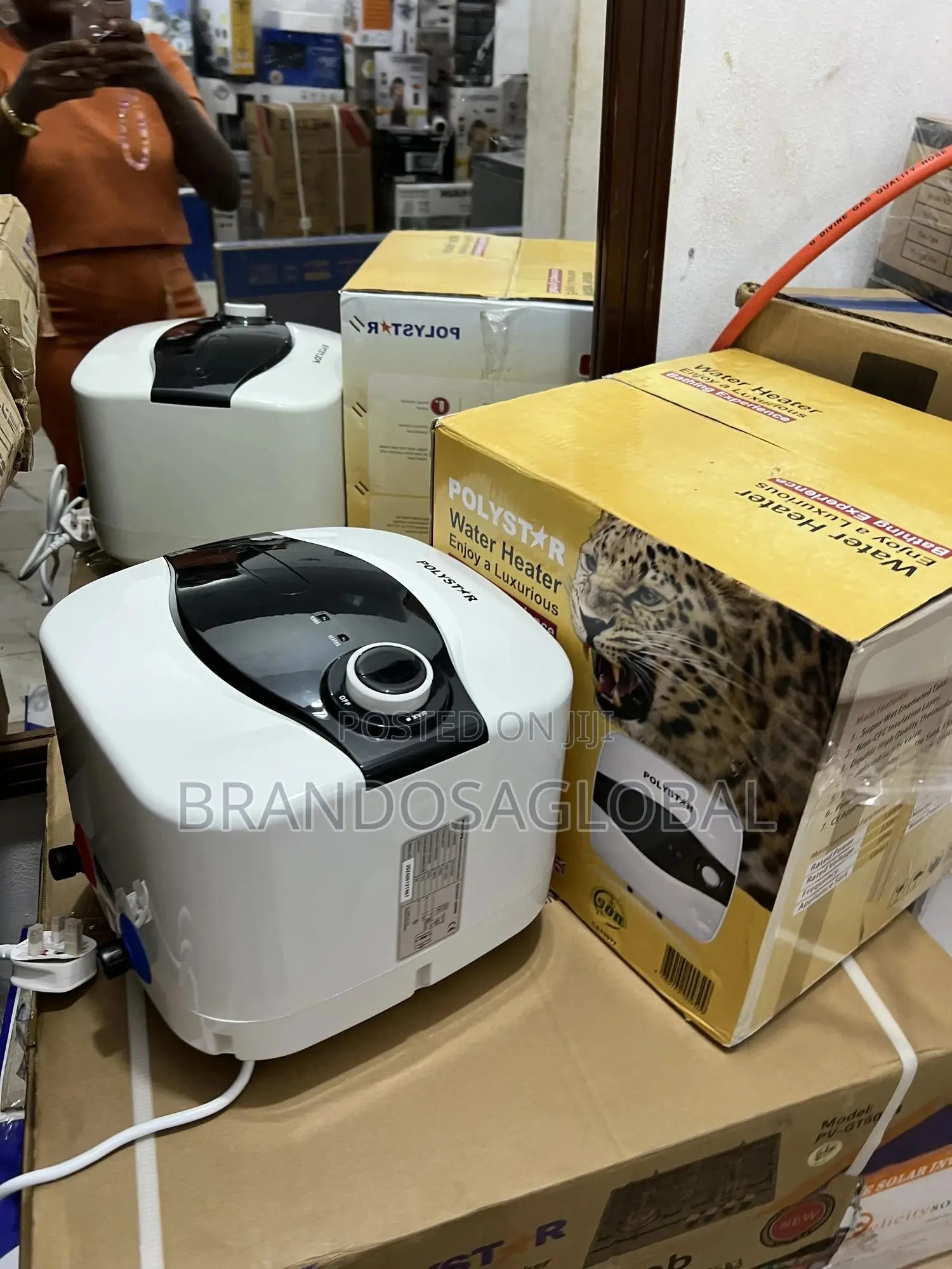 Polystar Electric Geyser – 10 Litres Model Pv-Jy10lwh