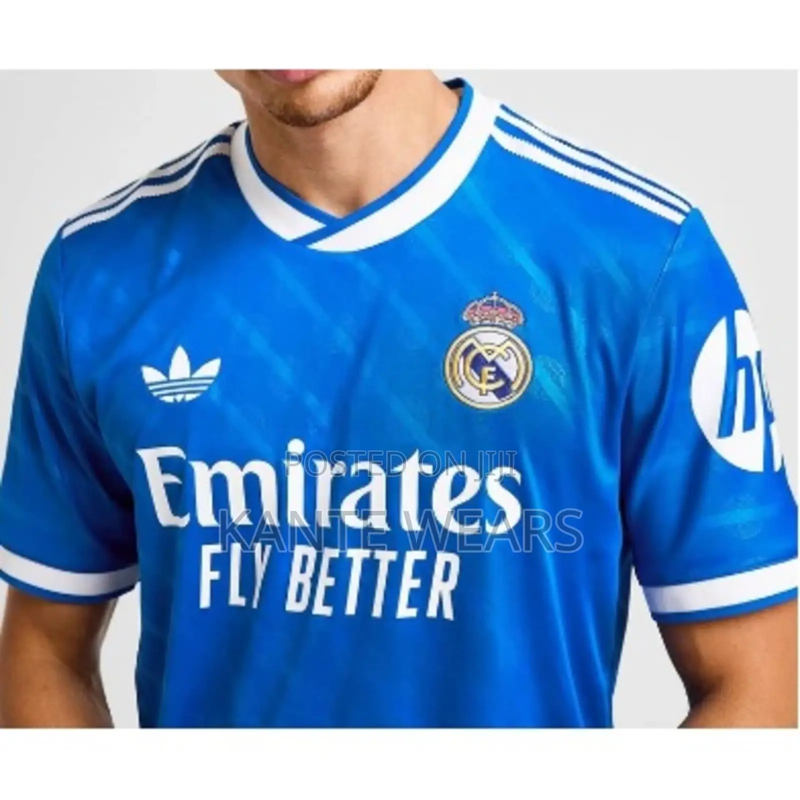 Adidas Real Madrid 2025/2026 Football Third Kit Jersey