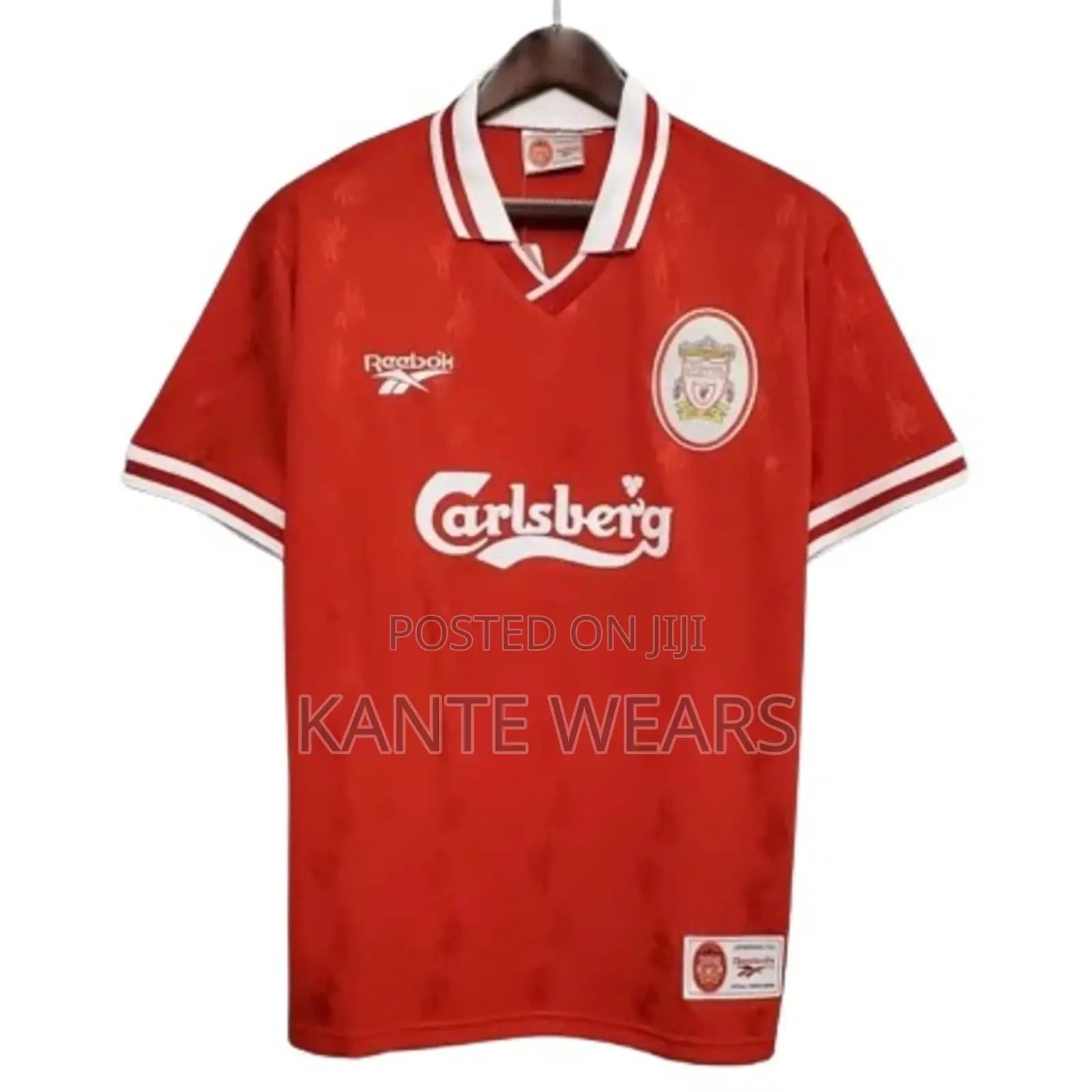 Reebok Liverpool 1996/1997 Retro Home Jersey