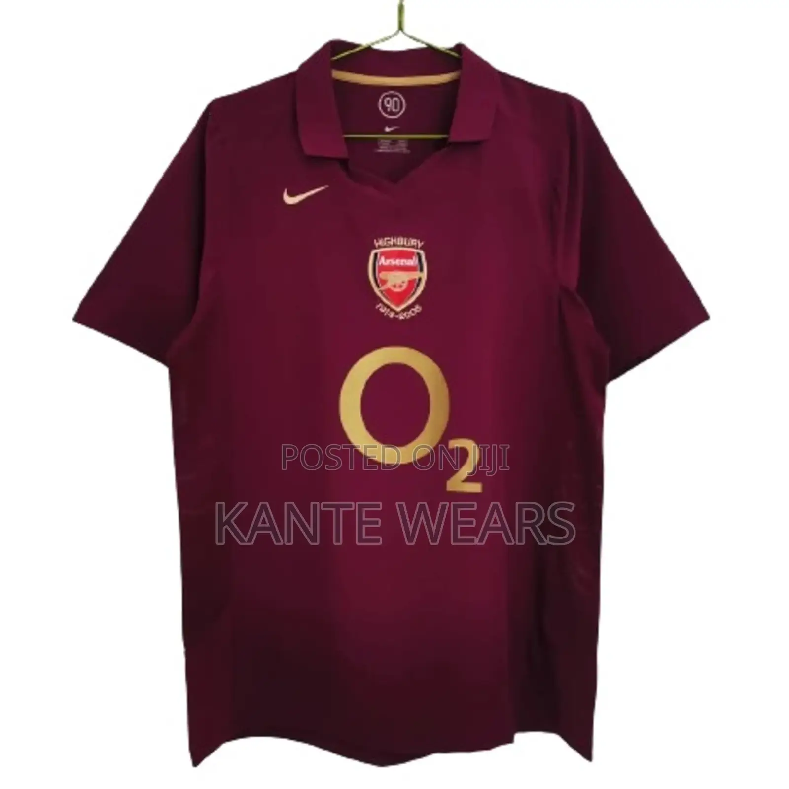 Nike Arsenal 2005/2006 Retro Classic Home Jersey