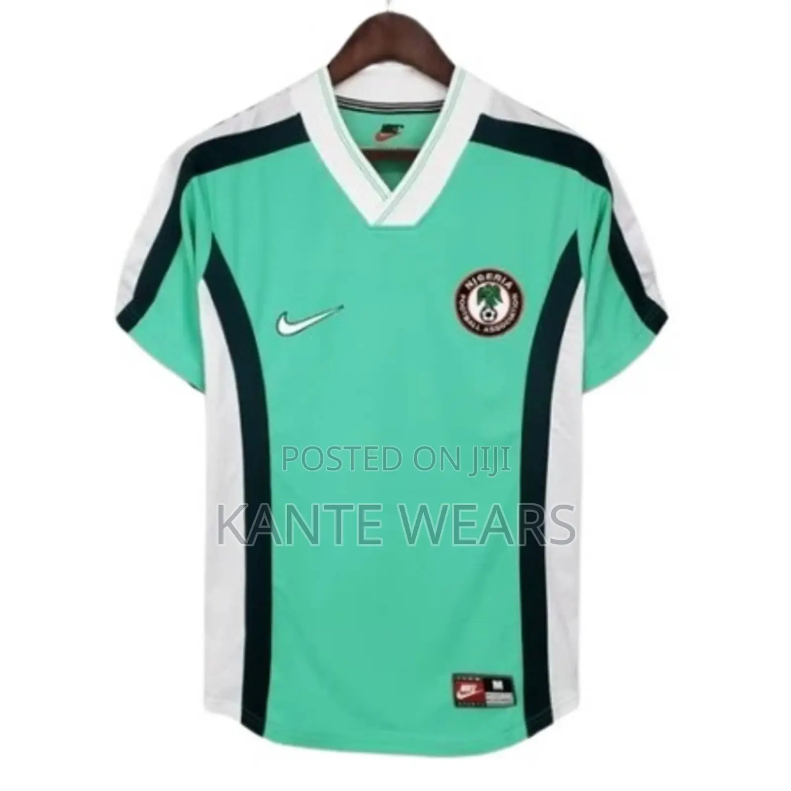 Nike Nigeria 1998 Retro Home Jersey - Classic Design
