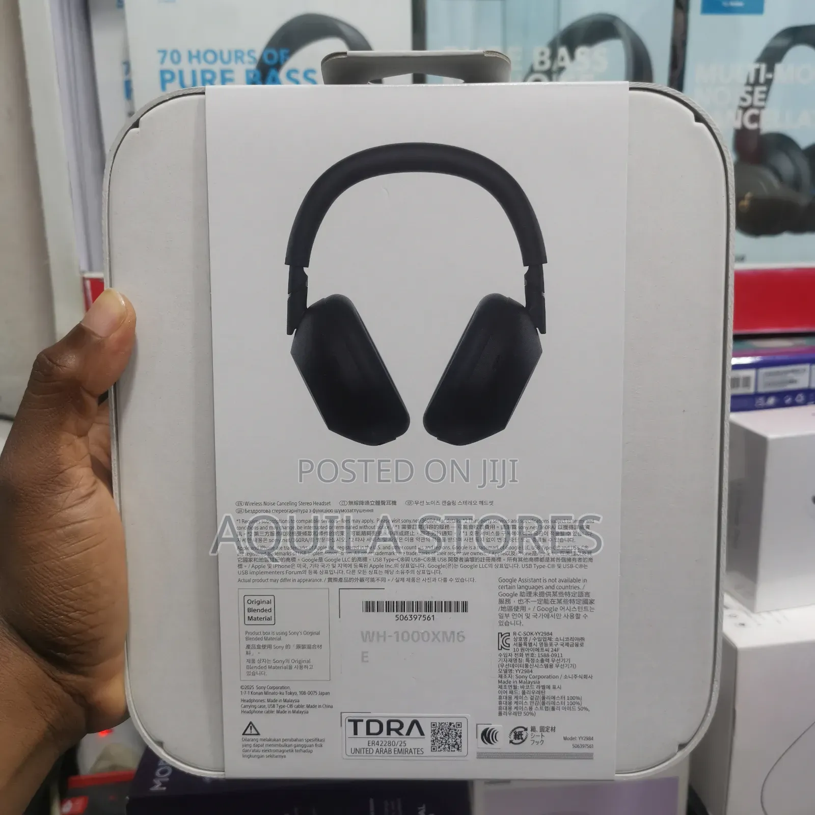 Sony Wh-1000xm6 Wireless Noise-Cancelling Headphones