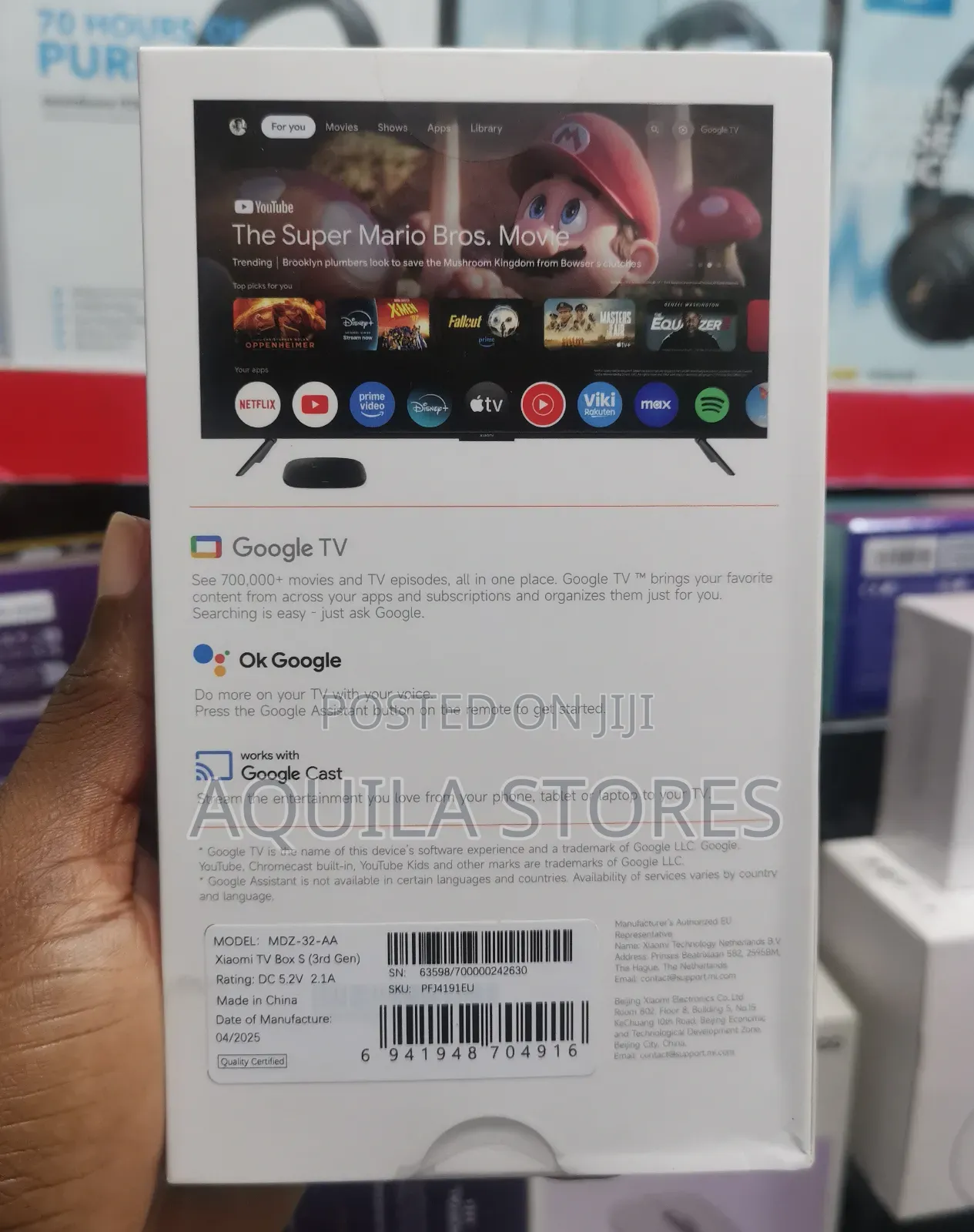 Xiaomi Tv Box S (3rd Gen) Ultra-hd