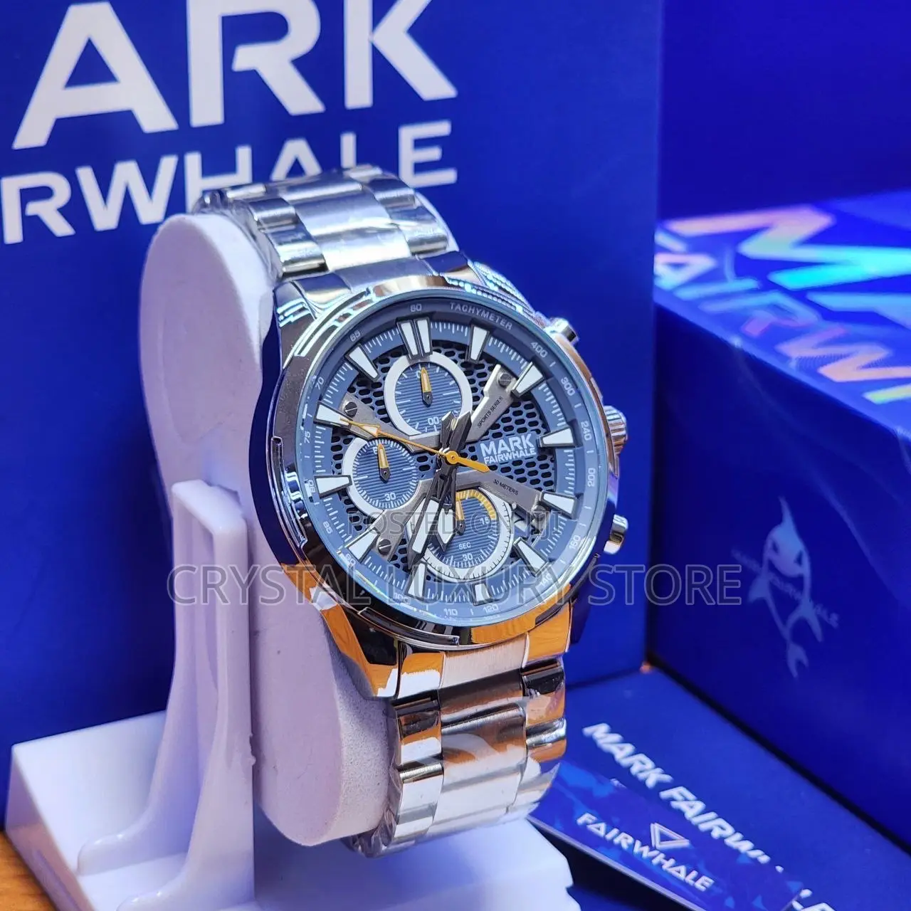 Mark Farewhale Quality Men Chain Strap Wristwatch