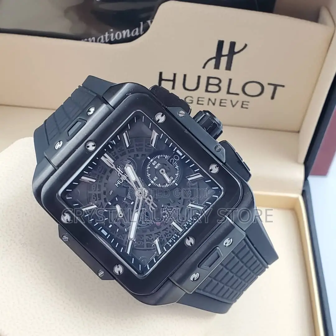 Hublot Quality Men Genuine Water Resistant Wristwatch