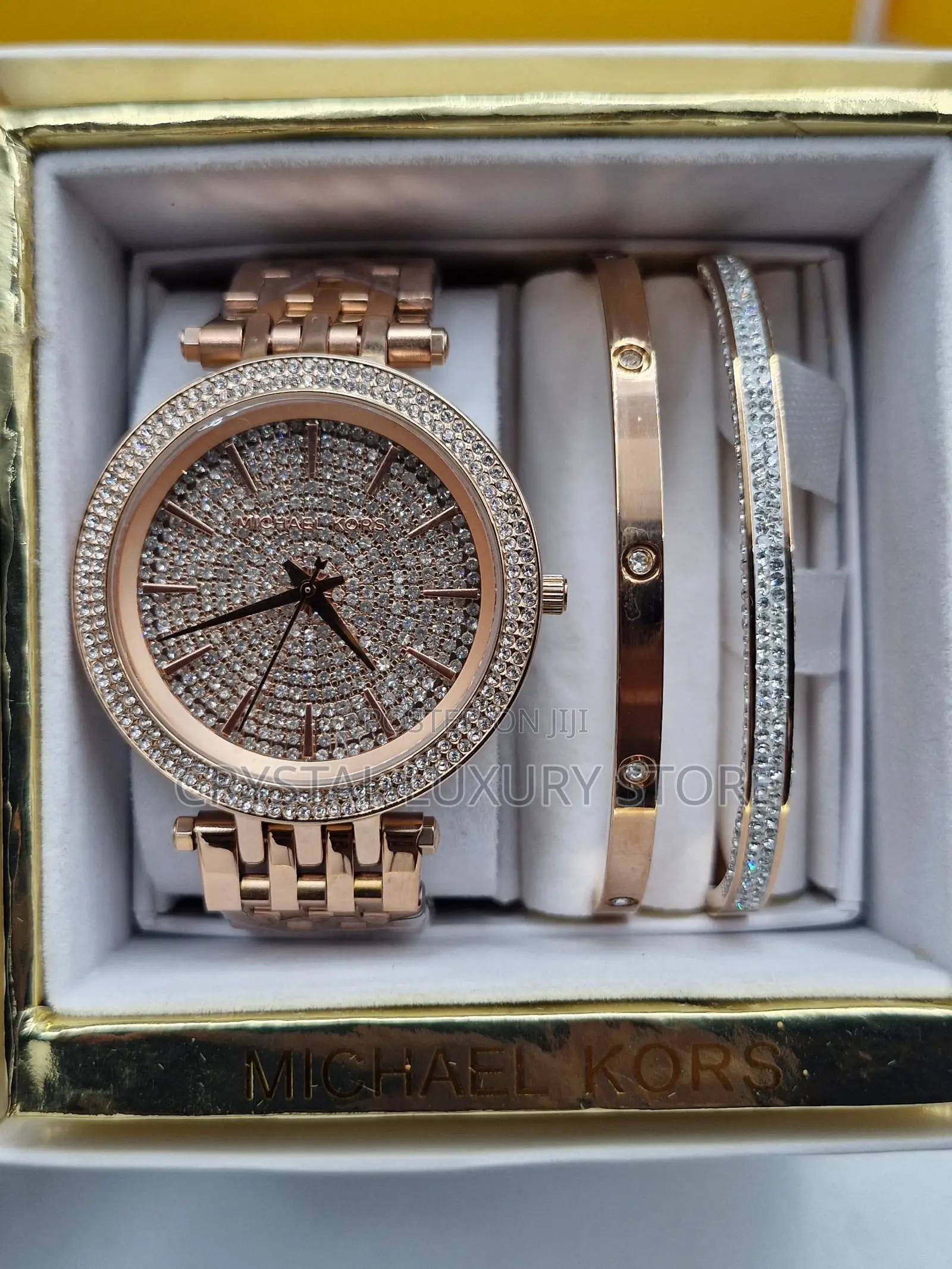 Michael Kors Quality Luxury Men Chain Strap Wristwatch