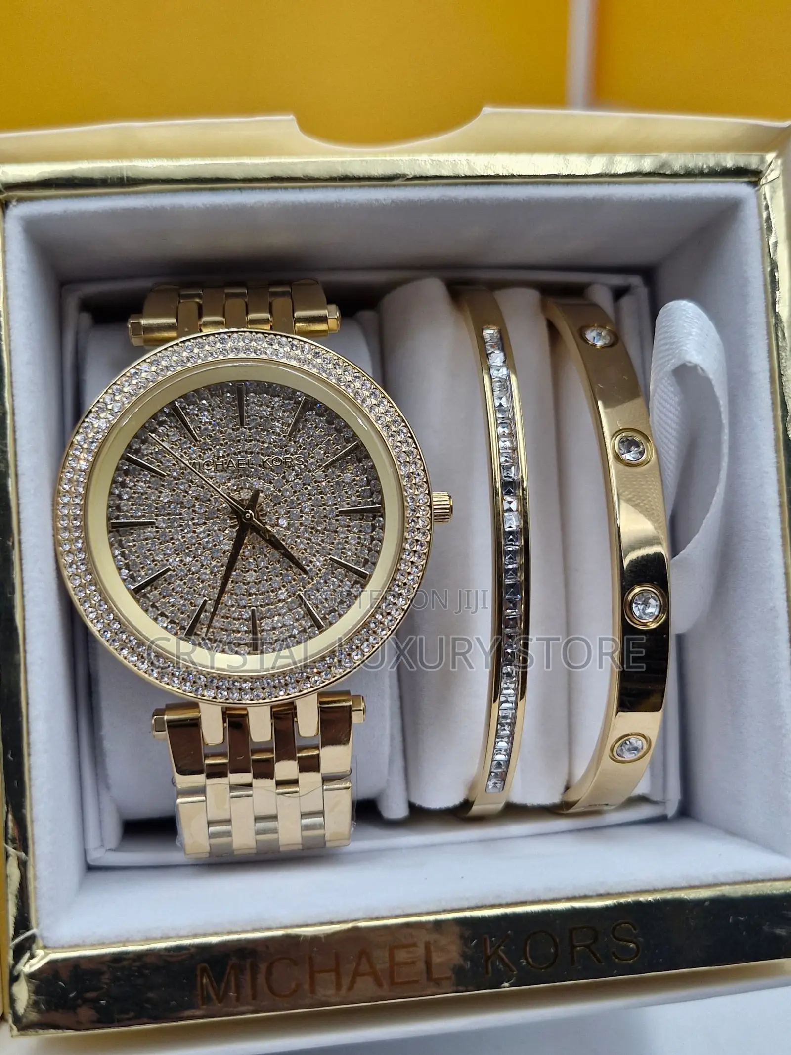 Michael Kors Quality Luxury Men Chain Strap Wristwatch