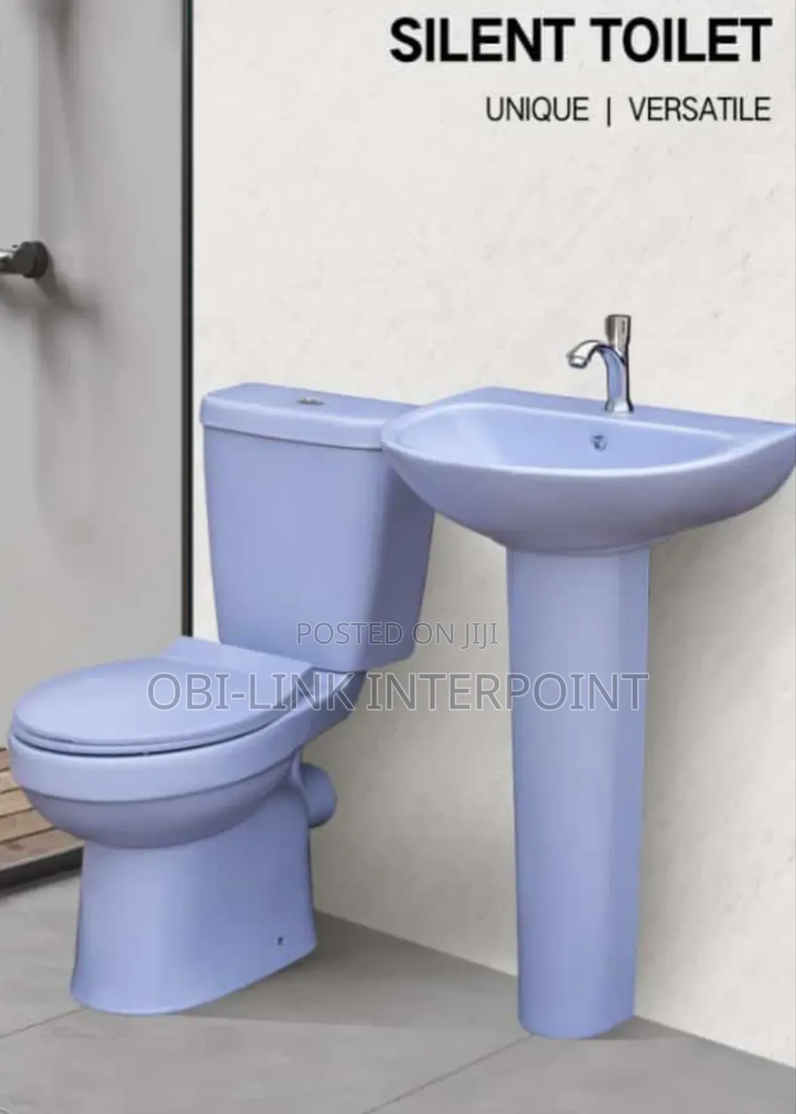 Blue Golden Diamond Complete Wc