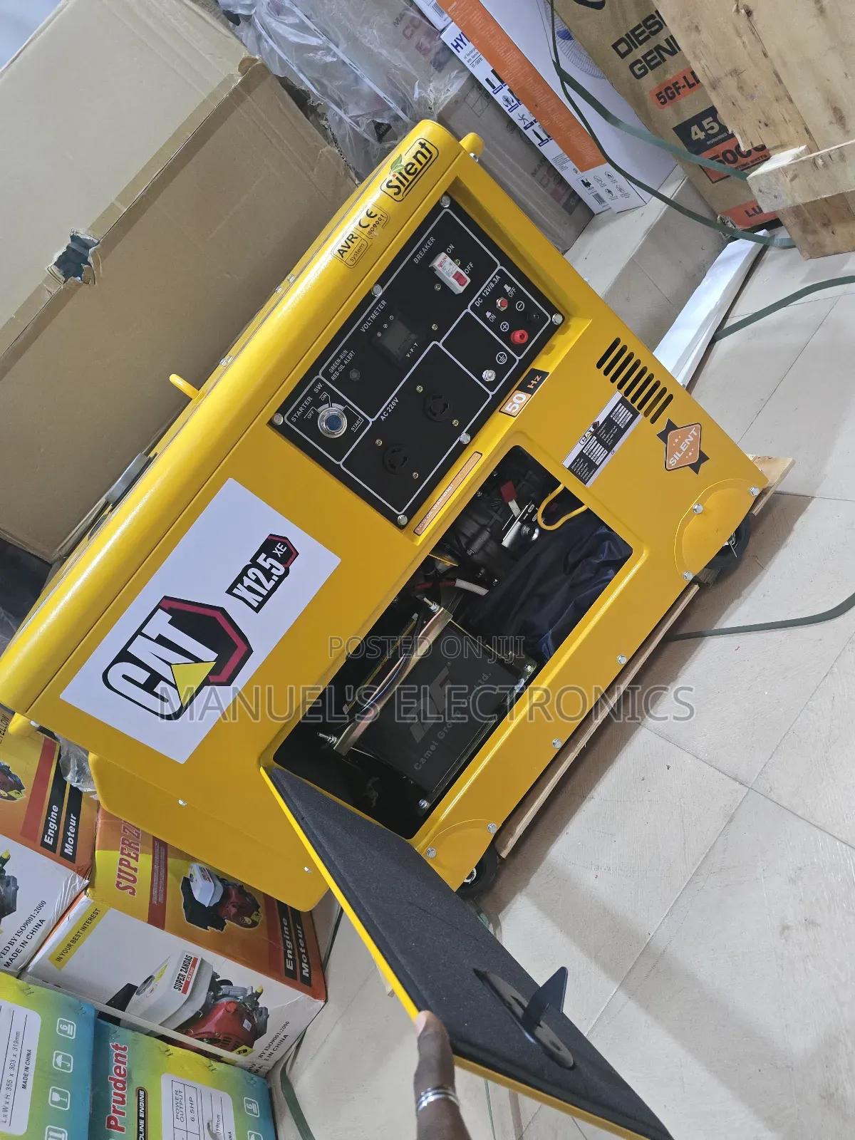 High Quality 10.5kva Cat Diesel Soundproof Generator 100% Copper Coil
