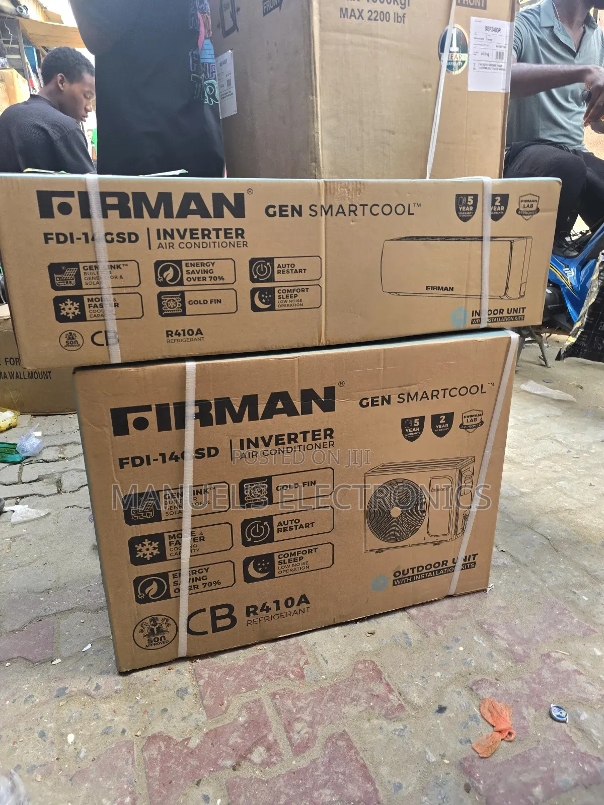 Firman Air Conditioner 1.1hp Inverter With Kits