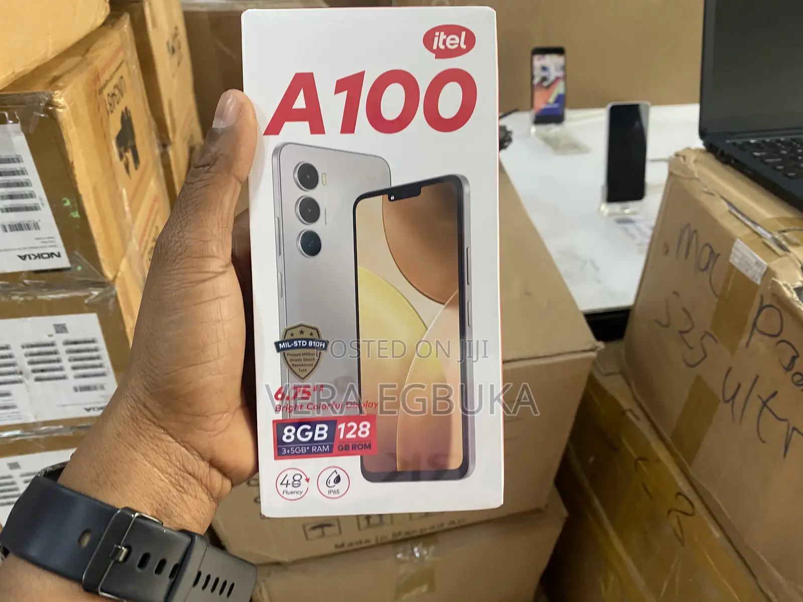 New Itel A100 128 GB