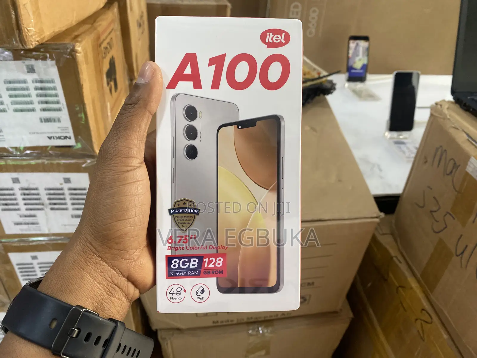 New Itel A100 128 GB