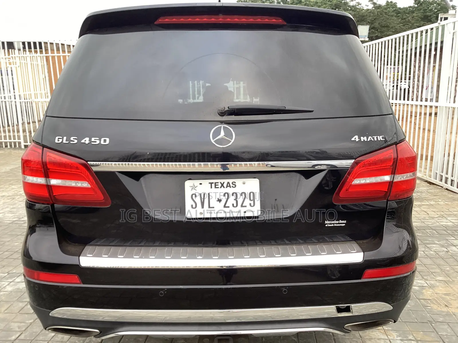 Mercedes-Benz GLS-Class GLS450 4Matic 2017 Black