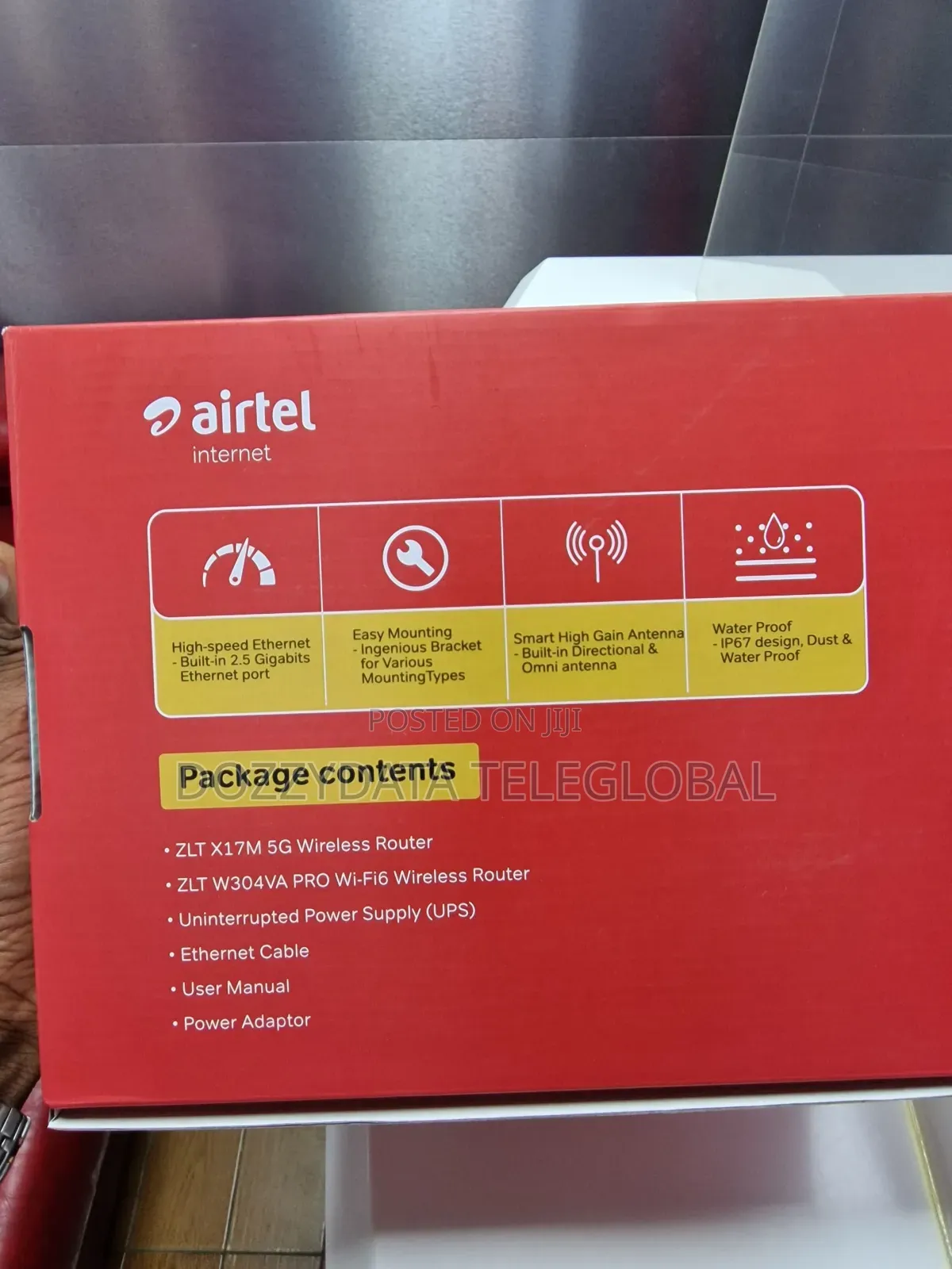 Airtel 5g Odu + Indoor Router Superfast Unlimited Internet!