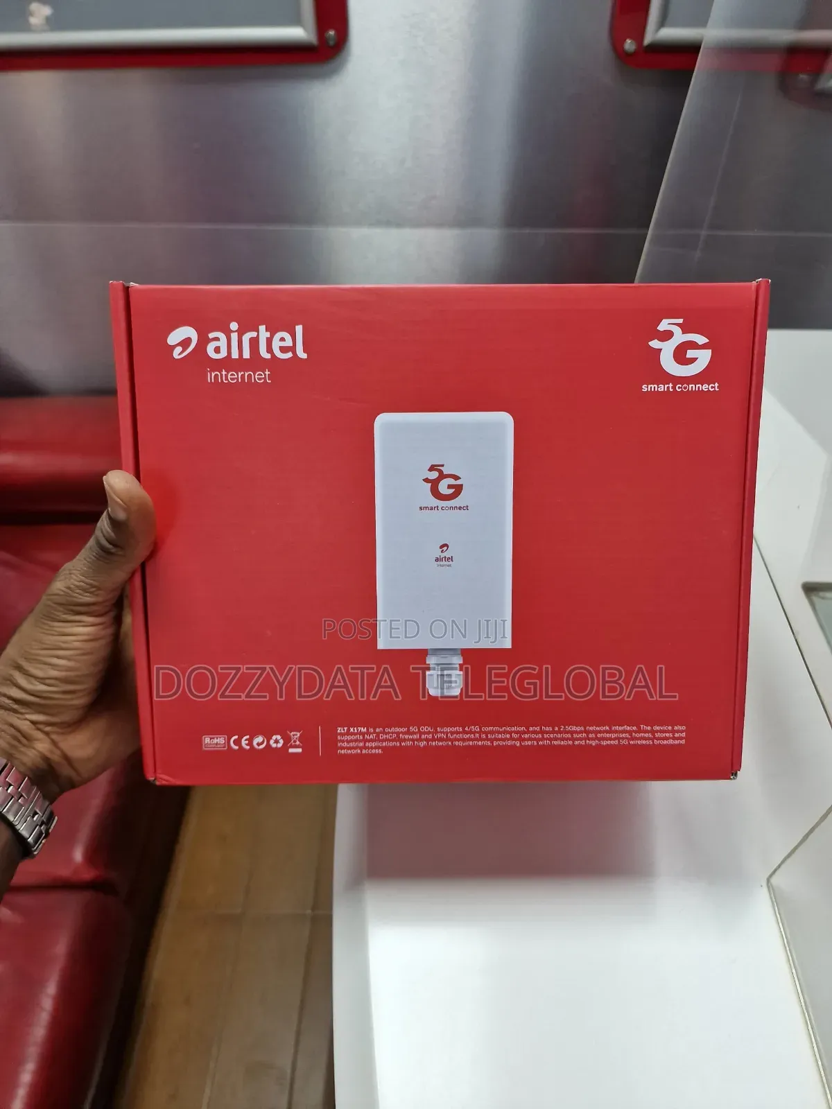 Airtel 5g Odu + Indoor Router Superfast Unlimited Internet!