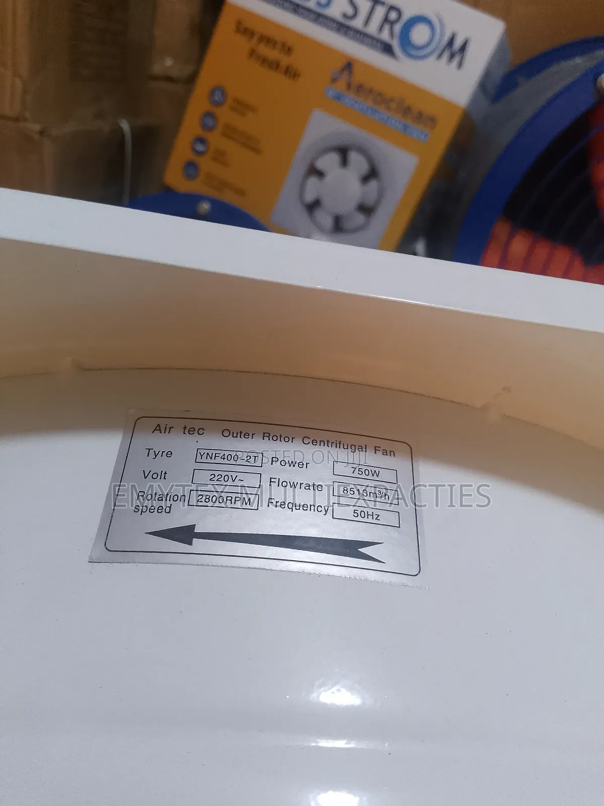 Air Tec Metal Fan 400mm 16inches