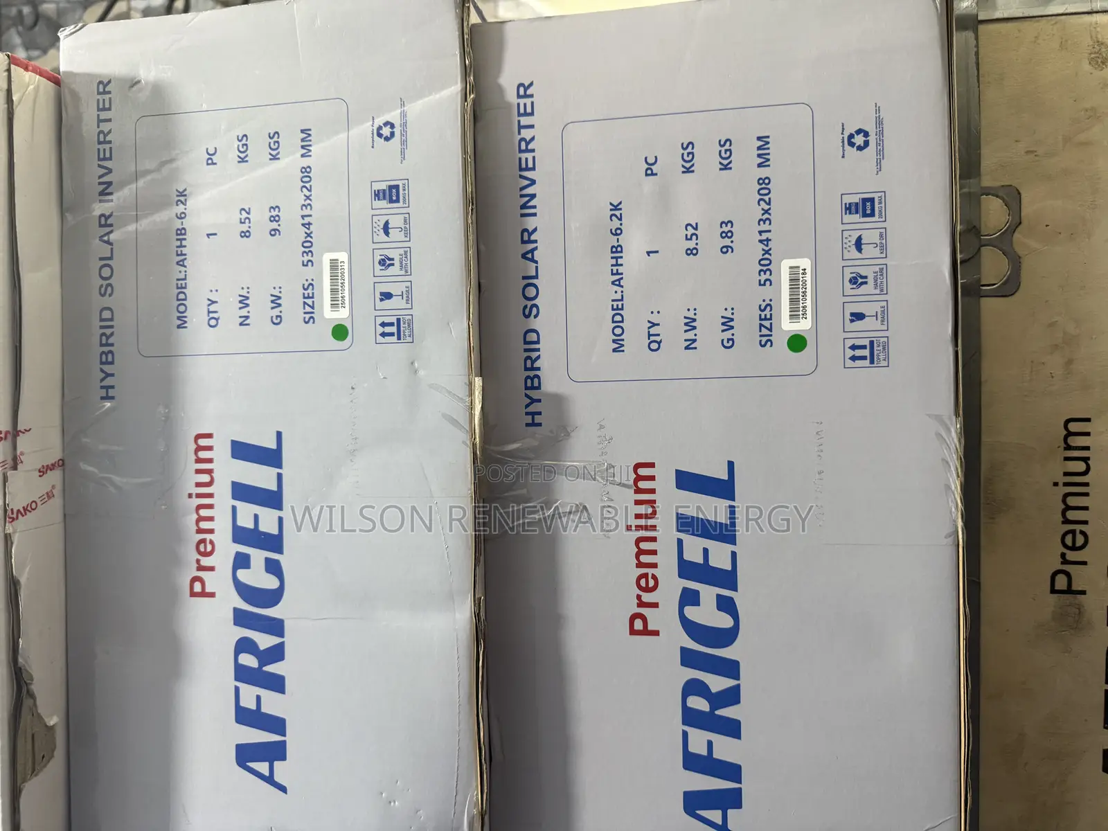 Africell 6.2kva Hybrid Inverter