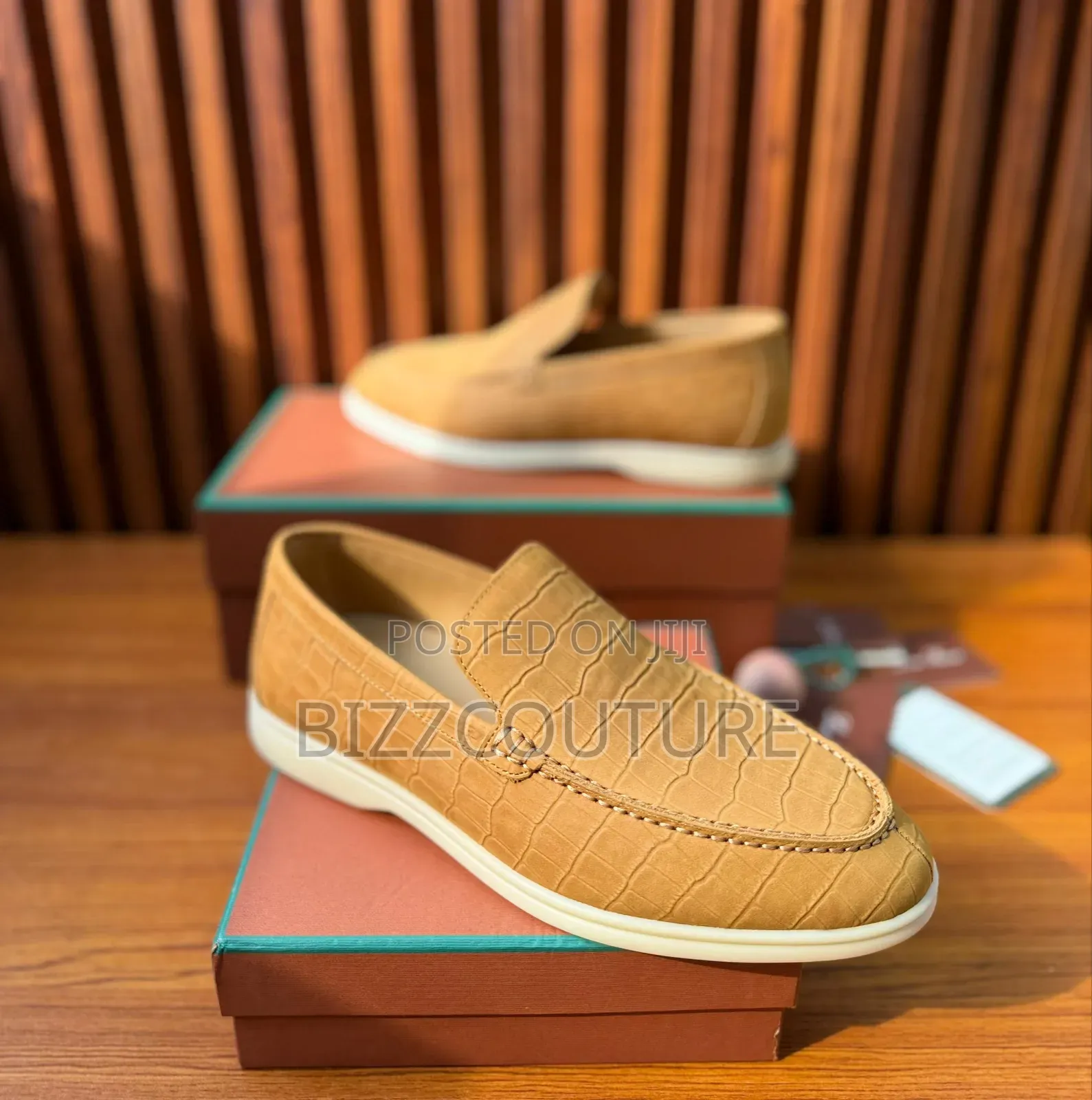 Original Loro Piana Moccasin Leather Available in Store