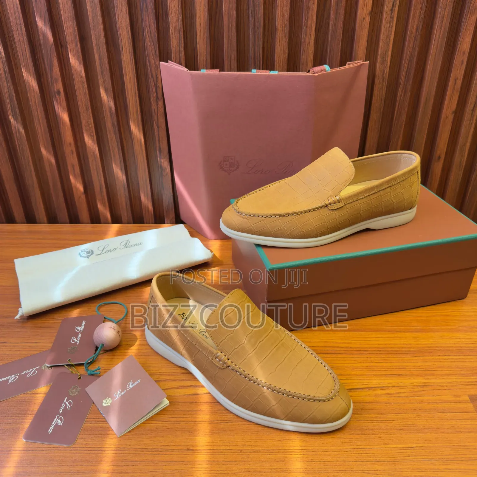 Original Loro Piana Moccasin Leather Available in Store