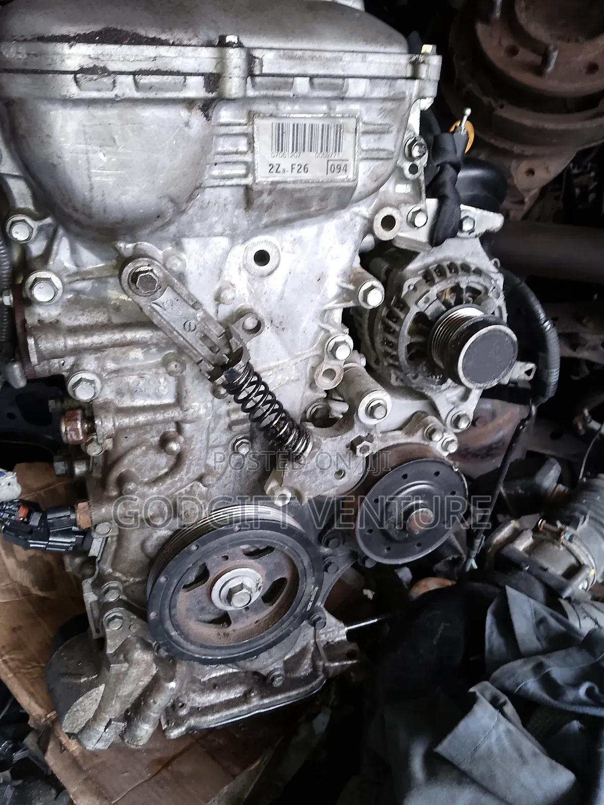 Complete Engine Toyota Corolla 2010/2012 2zr 4 Cylinder