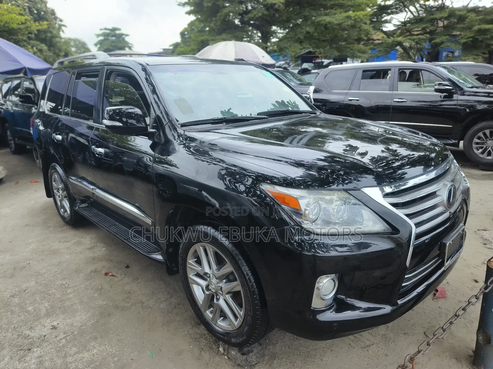 Lexus LX 570 AWD 2016 Black