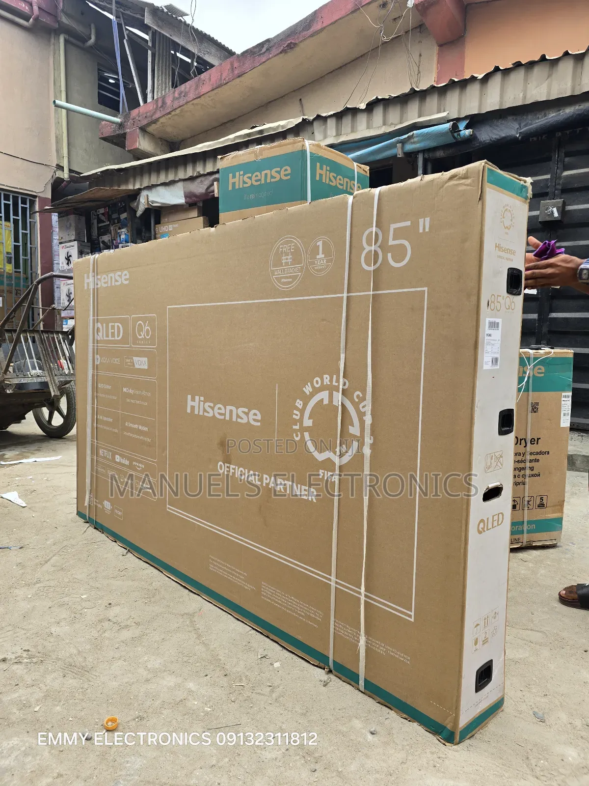 85inch Hisense Smart Television Qled