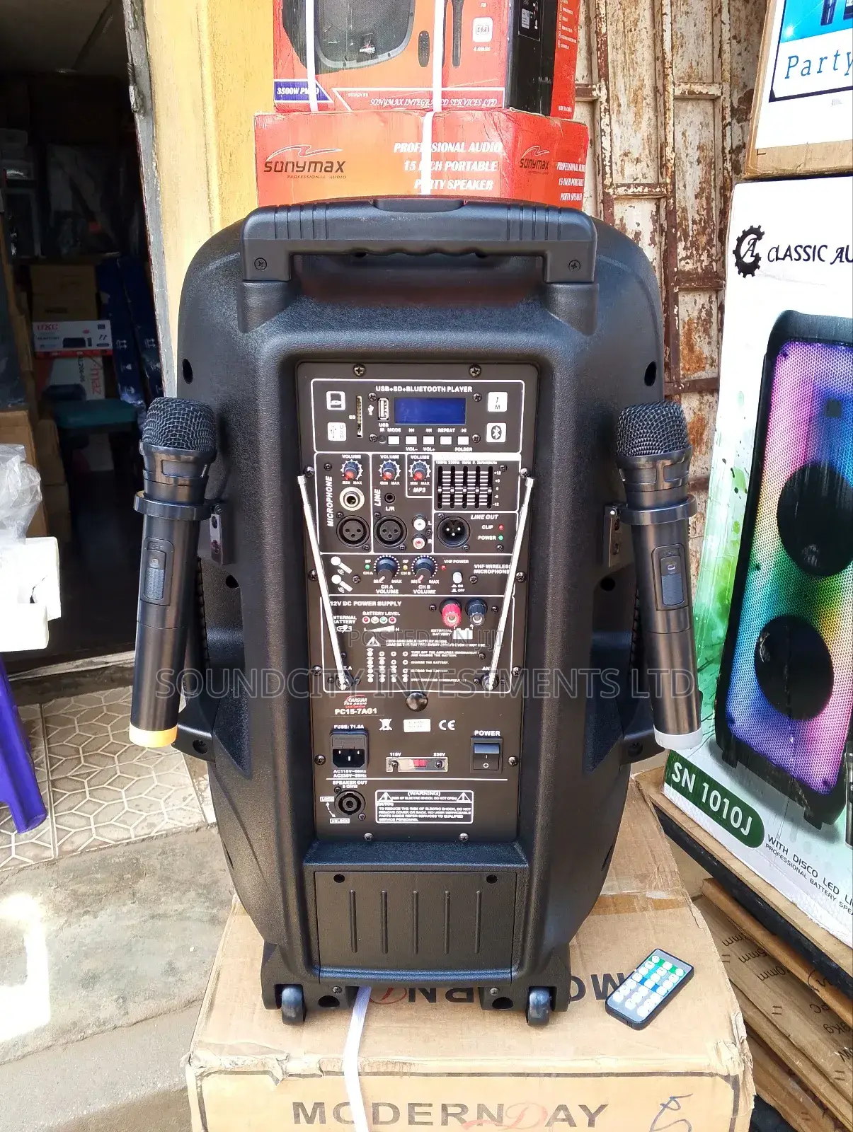 Jaguar 15" Big Body Rechargeable Public Addressing System.