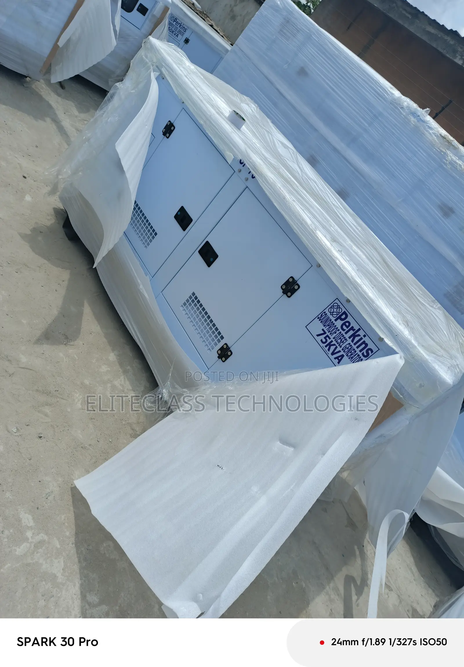75kva Perkins Soundproof Diesel Generator