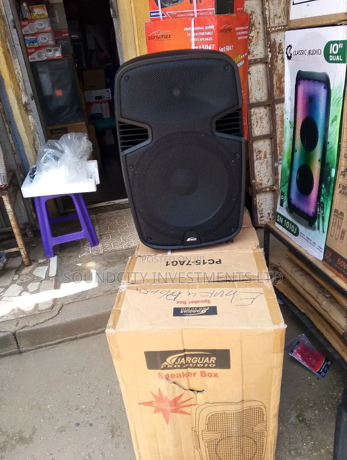 Jaguar 15" Big Body Rechargeable Public Addressing System.