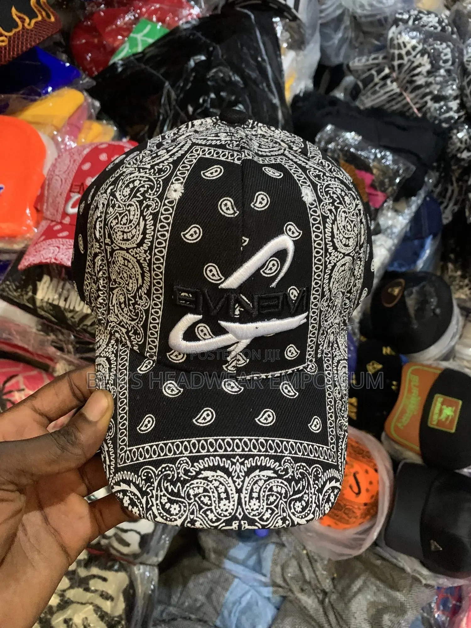 2pac Face Cap