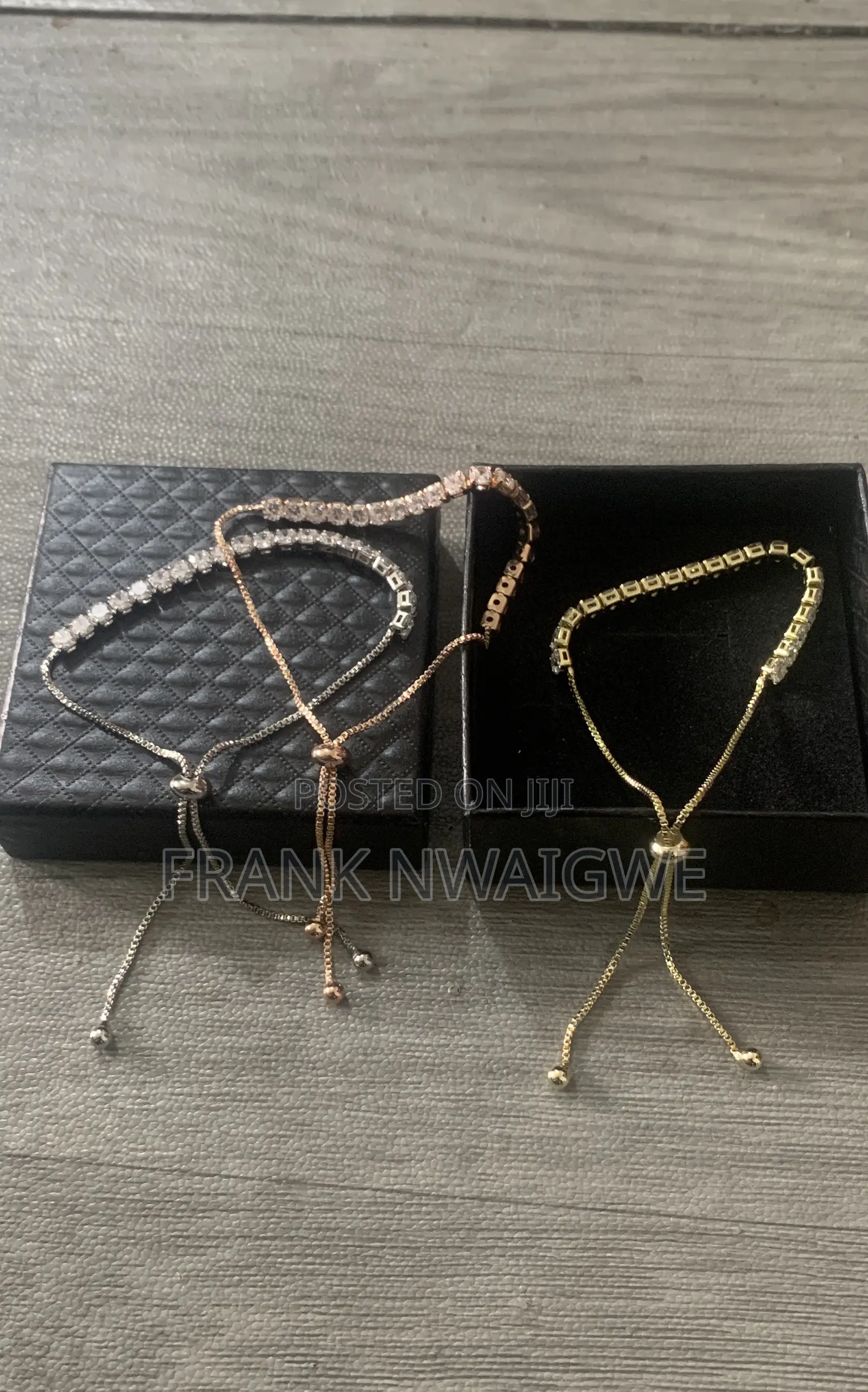 Zirconia Adjustable Tennis Bracelet
