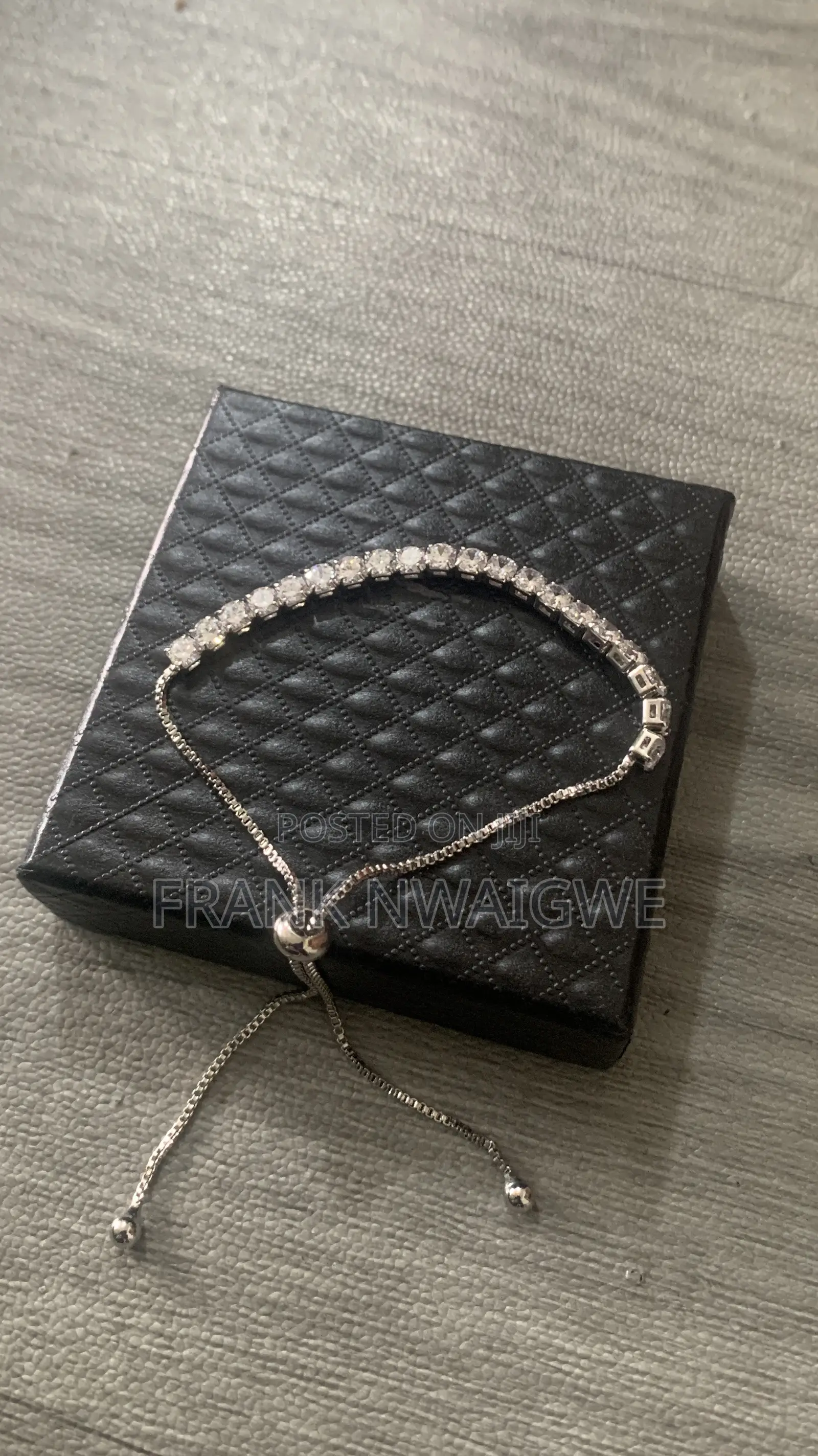 Zirconia Adjustable Tennis Bracelet