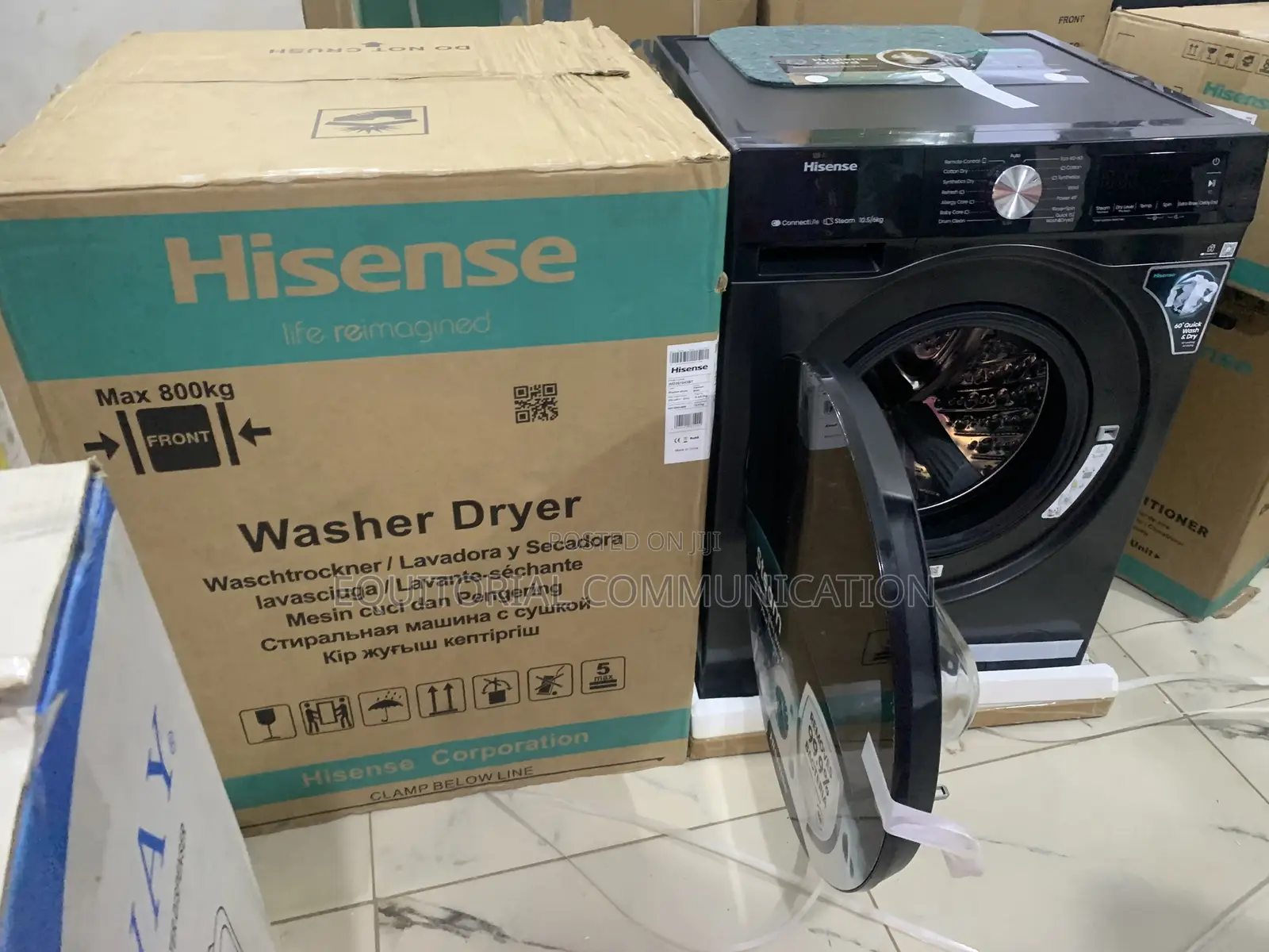 Hisense 10.5kg Washer 6kg Dryer Magic Silent but Powerful