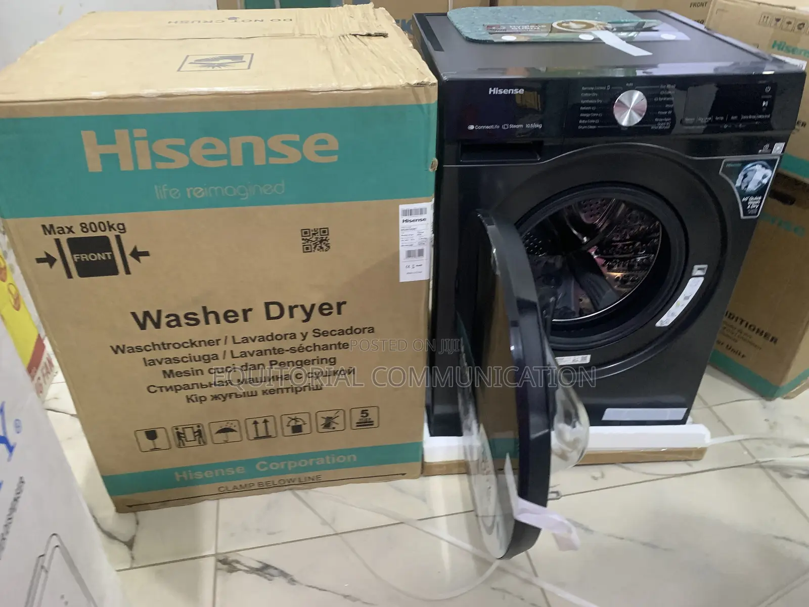 Hisense 10.5kg Washer 6kg Dryer Magic Silent but Powerful
