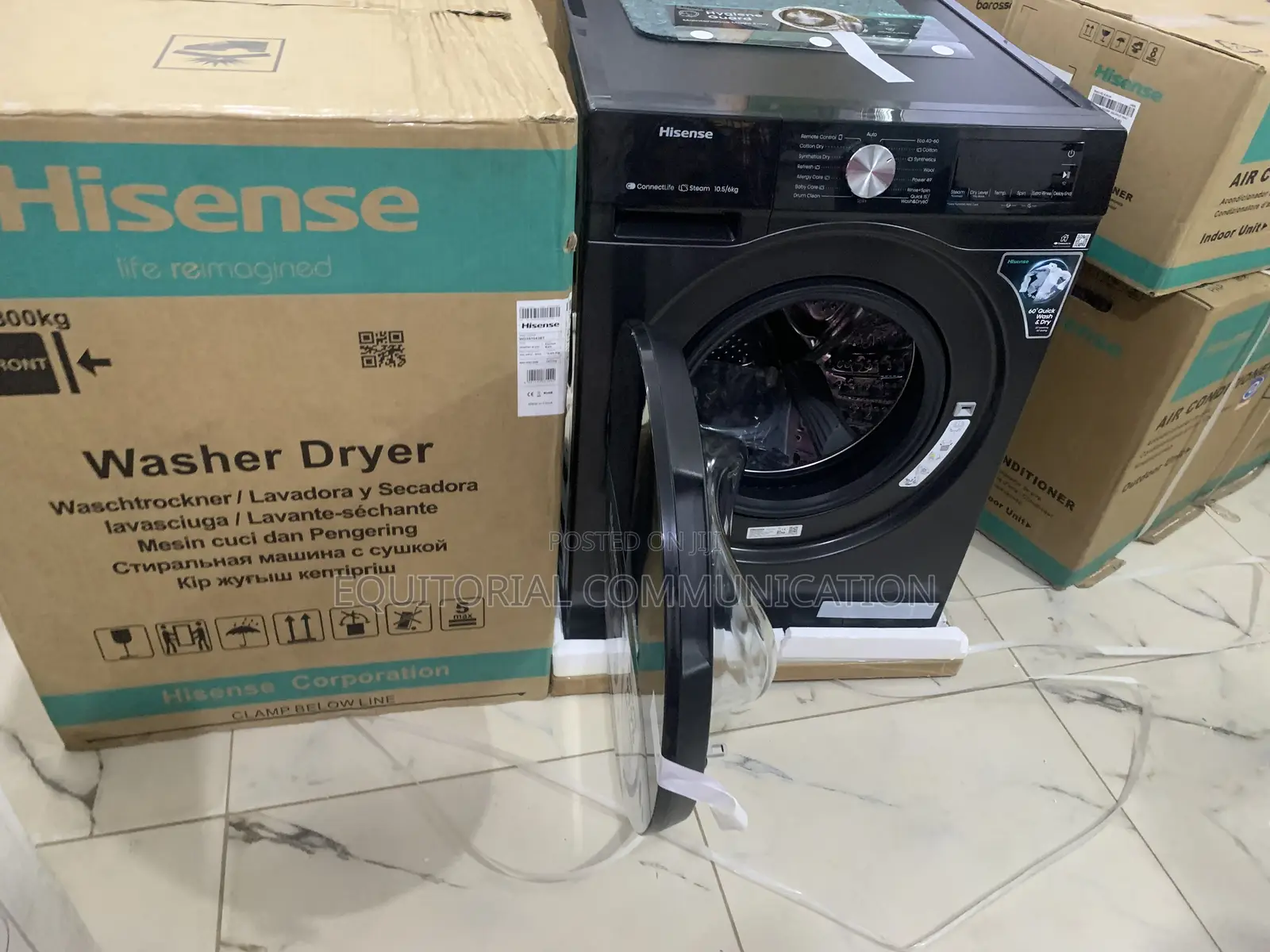 Affordable 2-in-1 Washer Dryer From Hisense – Wd3s1043bt