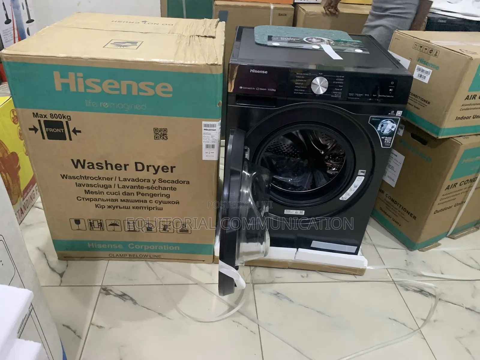 Best Energy-Efficient Washer Dryer – Hisense Wd3s1043bt