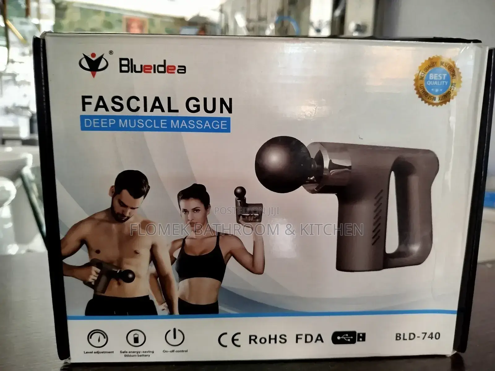 Blue Idea Fascial Gun Deep Muscle Massage