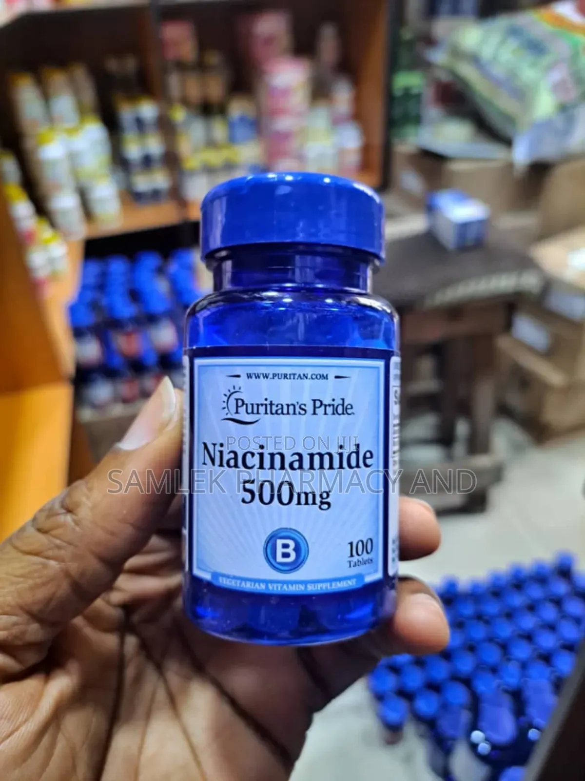 Puritan’S Pride Niacinamide 500mg By 100 Tablets