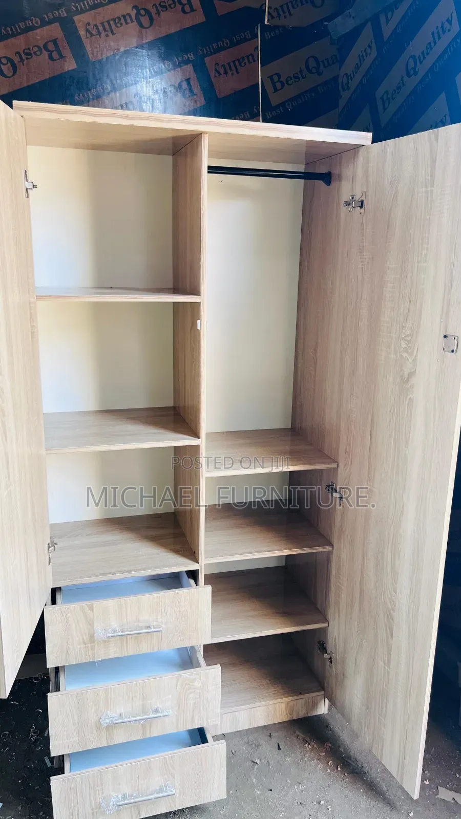 New,Classic and We'll Constructed 3 by 6 Wardrobe