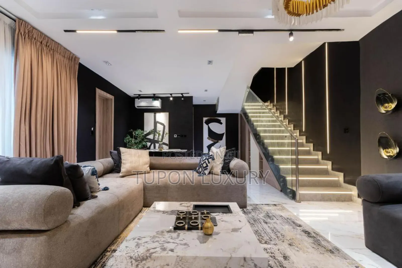 Luxury 2bedroom Penthouse Duplex With Ps5 Gym With Balconies