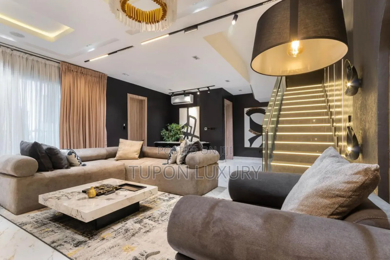 Luxury 2bedroom Penthouse Duplex With Ps5 Gym With Balconies