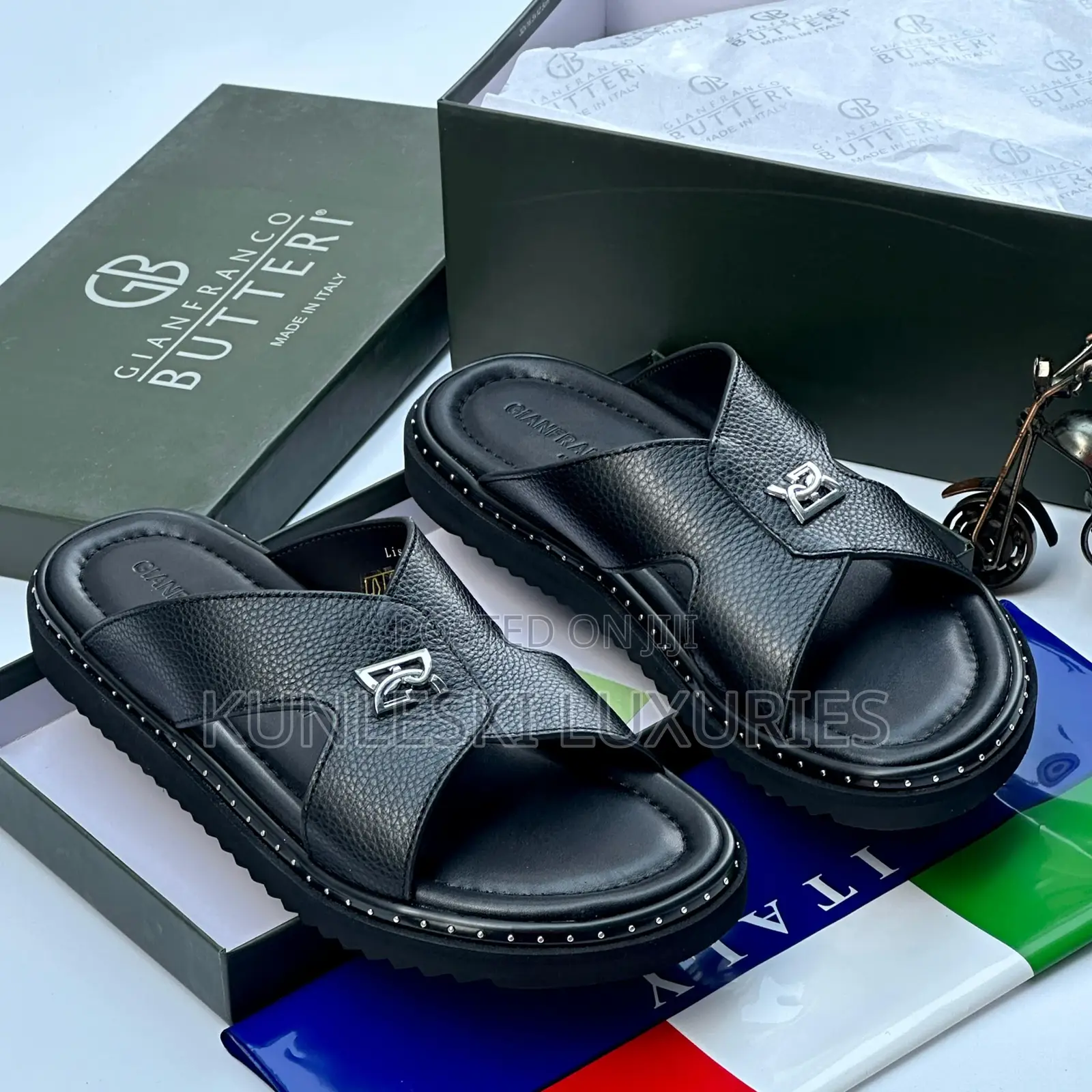 Original Gianfranco Butteri Italian Men’S Slippers Collections