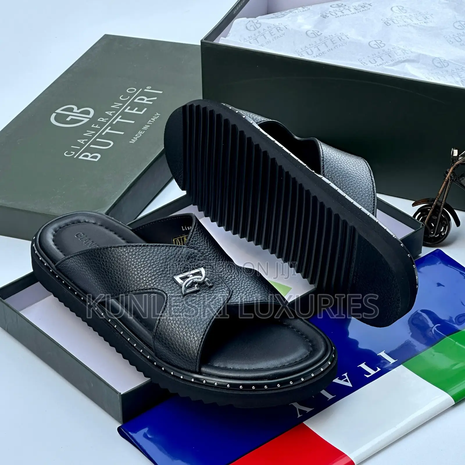 Original Gianfranco Butteri Italian Men’S Slippers Collections