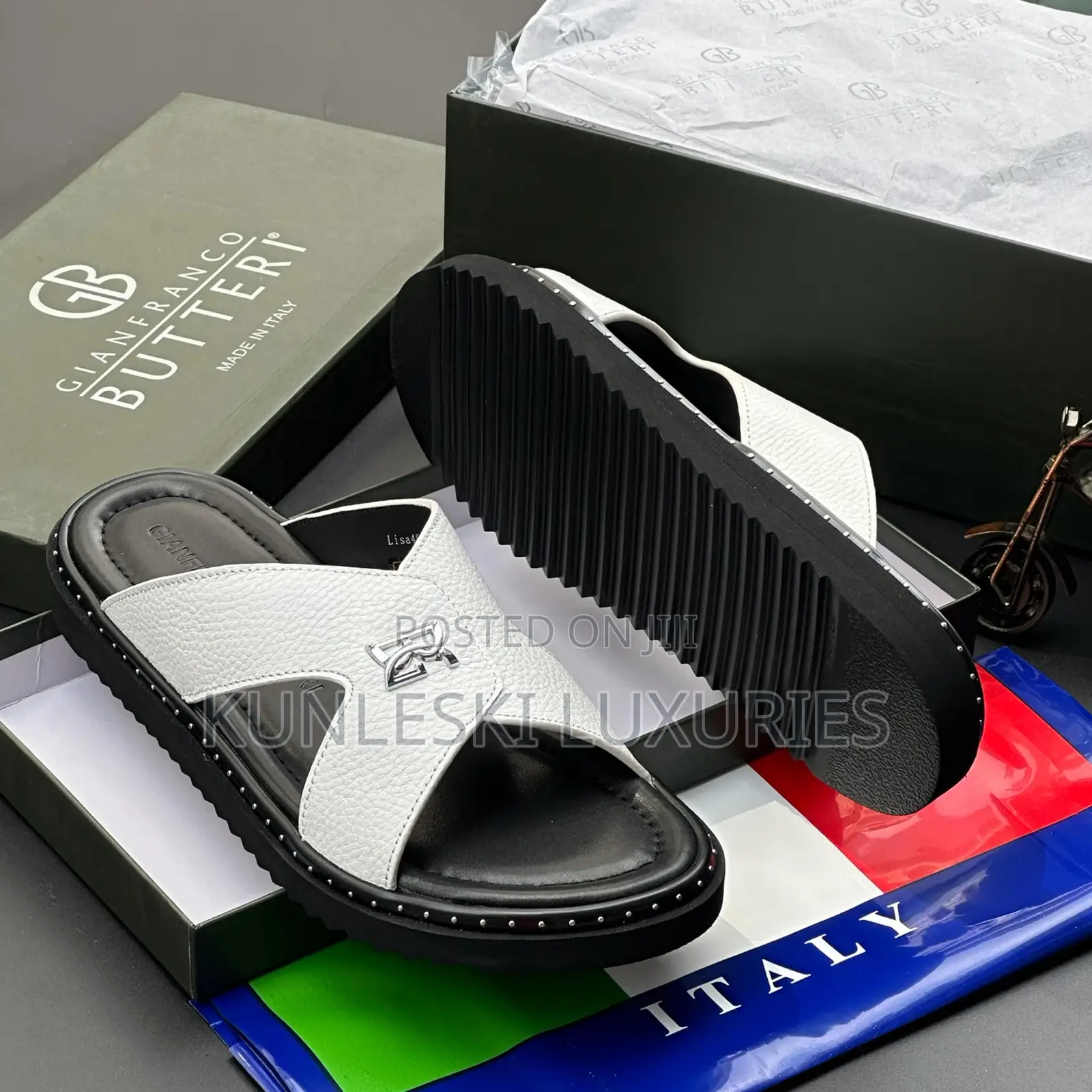 Original Gianfranco Butteri Italian Men’S Slippers Collections