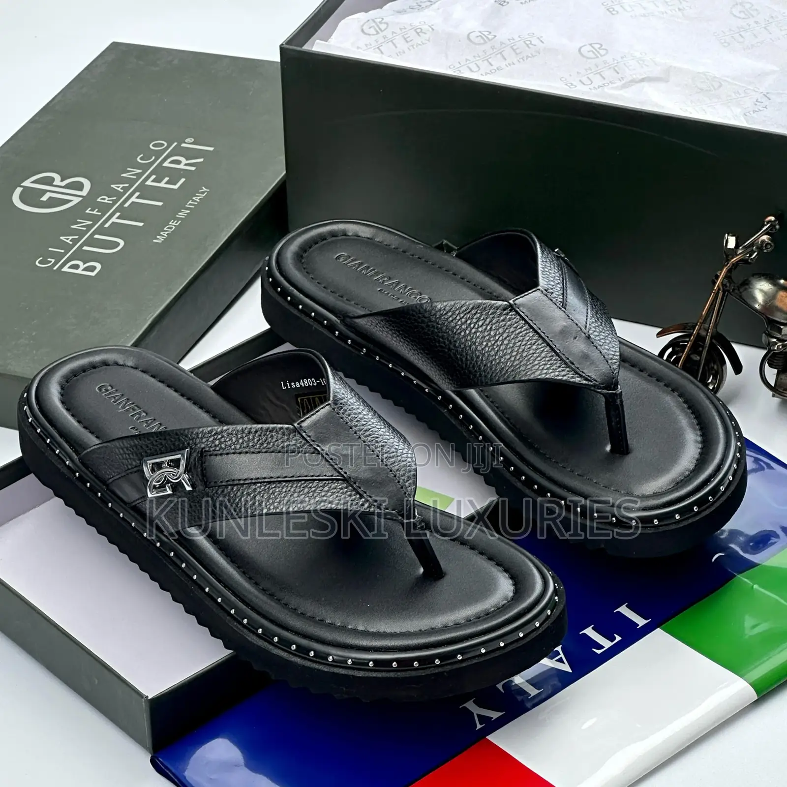 Original Gianfranco Butteri Italian Men’S Slippers Collections