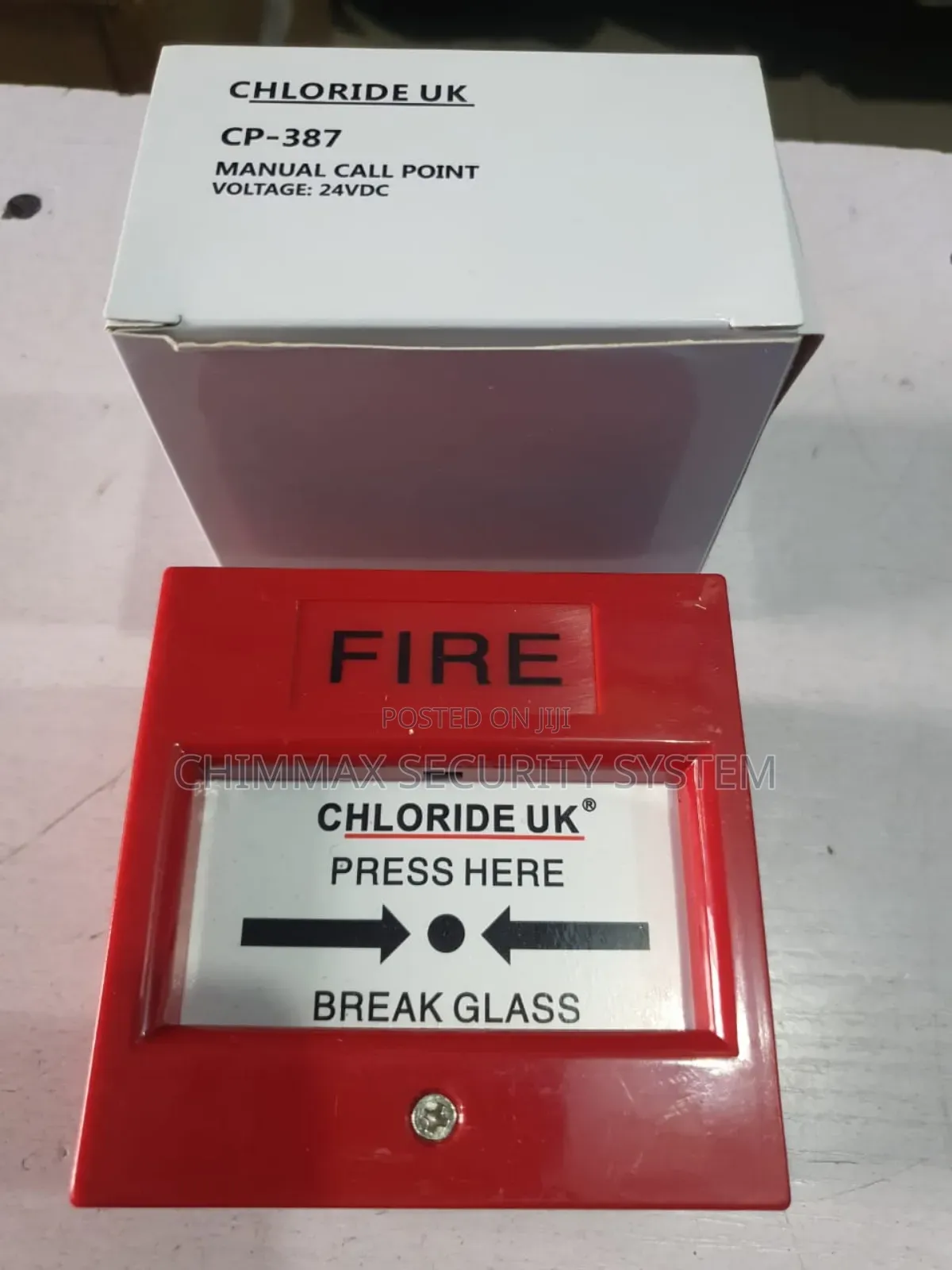 Chloride Uk Breakable Break Glass, Cp-387