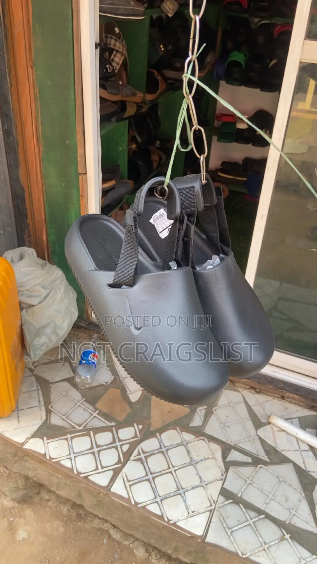 Black Nike Crocs Clogs - Calm Mule | Unisex