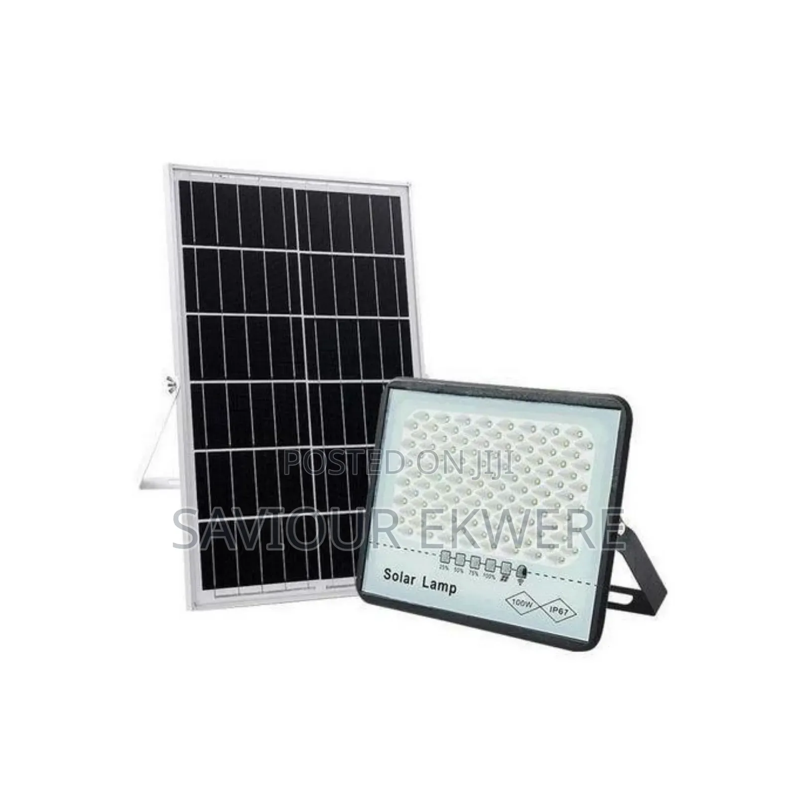 Led 100watts Solar Floodlight / Indoor Outdoor Flood Light